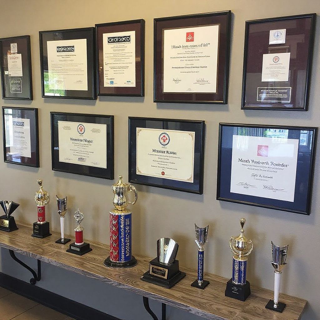 Awards and certifications
